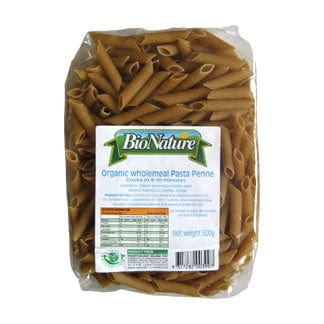 Bio-Nature Pasta Penne Wholemeal 500g